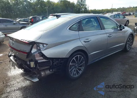 2021 Hyundai Sonata Limited из США, поврежденный, VIN 5NPEH4J2XMH124713